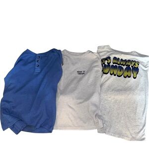 NO OFFERS!!!Kids Graphic and Solid T-Shirts - 4